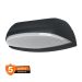 LEDVANCE spoljna zidna LED lampa 12W 1220lm - toplo bela, IP44, tamno siva