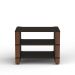 Blok Stax 2G 3-Shelf - Black Ash Plywood / Natural Walnut