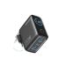 ANKER 100W GaN zidni punjač - 3 porta, pleteni USB-C kabl, tamno sivi
