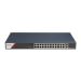 Hikvision DS-3E1528HP-SI - 24-portni Gigabit Smart PoE svič sa 370W budžetom i Hi-PoE