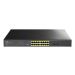 Cudy GS1020PS2 - 16-portni gigabitni PoE+ svič sa 2 SFP porta