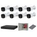 Dahua FullColor komplet video nadzora 5Mpix box 8 kamera