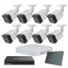 Dahua IP komplet 8 bullet kamera 8Mpix 