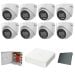 HikVision komplet video nadzora 8 turret kamera 2Mpix