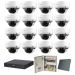 Dahua komplet 16 dome kamere 2Mpix