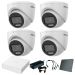 HikVision komplet 4 turret kamere za unutrašnju montažu 2Mpix