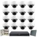 Dahua komplet 16 dome kamere 5Mpix