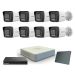 Hikvision IP komplet 8 bullet kamere 8Mpix