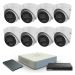 HikVision komplet sa 8 turret IP 4Mpix kamera
