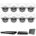 HikVision komplet 8 IP kamera 8Mpix