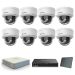 HikVision FullHD antivandal komplet 8 turret kamera 2Mpix