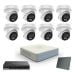 Hikvision IP komplet 8 turret kamere 6Mpix