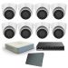 HikVision komplet sa 8 turret IP 2Mpix kamere