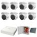 HikVision FullHD komplet Lite 8 turret kamera 2Mpix