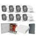 HikVision ColorVu komplet 8 box kamera 2Mpix