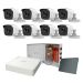 HikVision komplet 8 Full HD Lite kamera