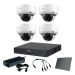 Dahua komplet 4 dome kamere 8Mpix