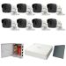 HikVision komplet 8 box kamera 5Mpix