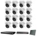 Hikvision IP komplet 16 turret kamere 8Mpix Pro (DS-2CD2383G2)