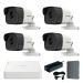 HikVision komplet 4 box kamere 5Mpix
