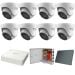 HikVision FHD komplet 8 turret kamera 2Mpix