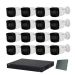 Dahua IP komplet 16 bullet kamere 2Mpix