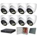 Dahua komplet 8 turret kamere 8Mpix