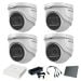 HikVision FHD komplet Lite 4 turret kamere 2Mpix