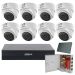Dahua komplet 8 turret kamera 2Mpix