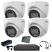 Hikvision komplet 4 turret kamere 8Mpix