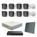 HikVision komplet 8 IP bullet kamere 4Mpix
