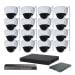 Dahua IP komplet 16 dome kamere 4Mpix