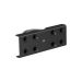 Audac MBK200PM/B - Adapter set za montažu na stub za MBK208MK2 i MBK212MK2, crni