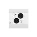 Audac NWP320US/W - Mrežni ulazni panel 2x XLR + jack + Bluetooth, beli US