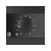 Audac WP200US/B - Zidni regulator jačine zvuka 80×80mm, crni, US format