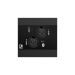Audac NWP320/B - Dante/AES67 mrežni ulazni panel 2x XLR + 3.5mm jack + Bluetooth, crni