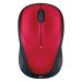 Logitech M235 - bežični miš, crveni, USB nano prijemnik