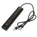 NITRO CONCEPTS UH1 – hibridni aktivni USB hub sa 10 portova