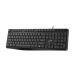 Genius KB-117S AI Copilot - žična tihа tastatura USB, US, crna
