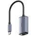 CUDY UE10C - USB-C na Gigabit Ethernet adapter, 10/100/1000 Mbps, driver-free