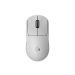 Logitech G PRO X Superlight 2 - bežični gaming miš HERO 2 beli