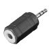 Adapter 3.5mm f - 2.5mm m