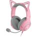 Razer Kraken Kitty V2 - žične gaming slušalice sa mikrofonom, USB-A, roze