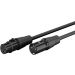 Goobay XLR produžni kabl 5 m - XLR muški na XLR ženski (3-pin)