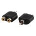 Adapter RCA m - 2x RCA f AC18