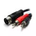 Kabl DIN5 - 2x RCAm 1.5m