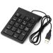 Gembird KPD-U-03 - žična numerička tastatura, 18 tastera, USB