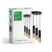GREEN TECH Visilica GU10 x3 – crno-zlatna