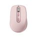Logitech MX Anywhere 3S - kompaktni bežični miš, Darkfield, roze