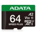 a-DATA UD64GUI3V30A2SP-RA1 - microSDXC 64 GB sa adapterom